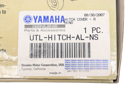 New OEM Yamaha UTL-HITCH-AL-NS Rhino Hitch Cover NOS