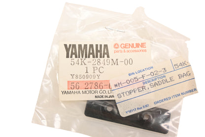 New OEM Yamaha 54K-2849M-00-00 Saddle Bag Stopper Nut NOS