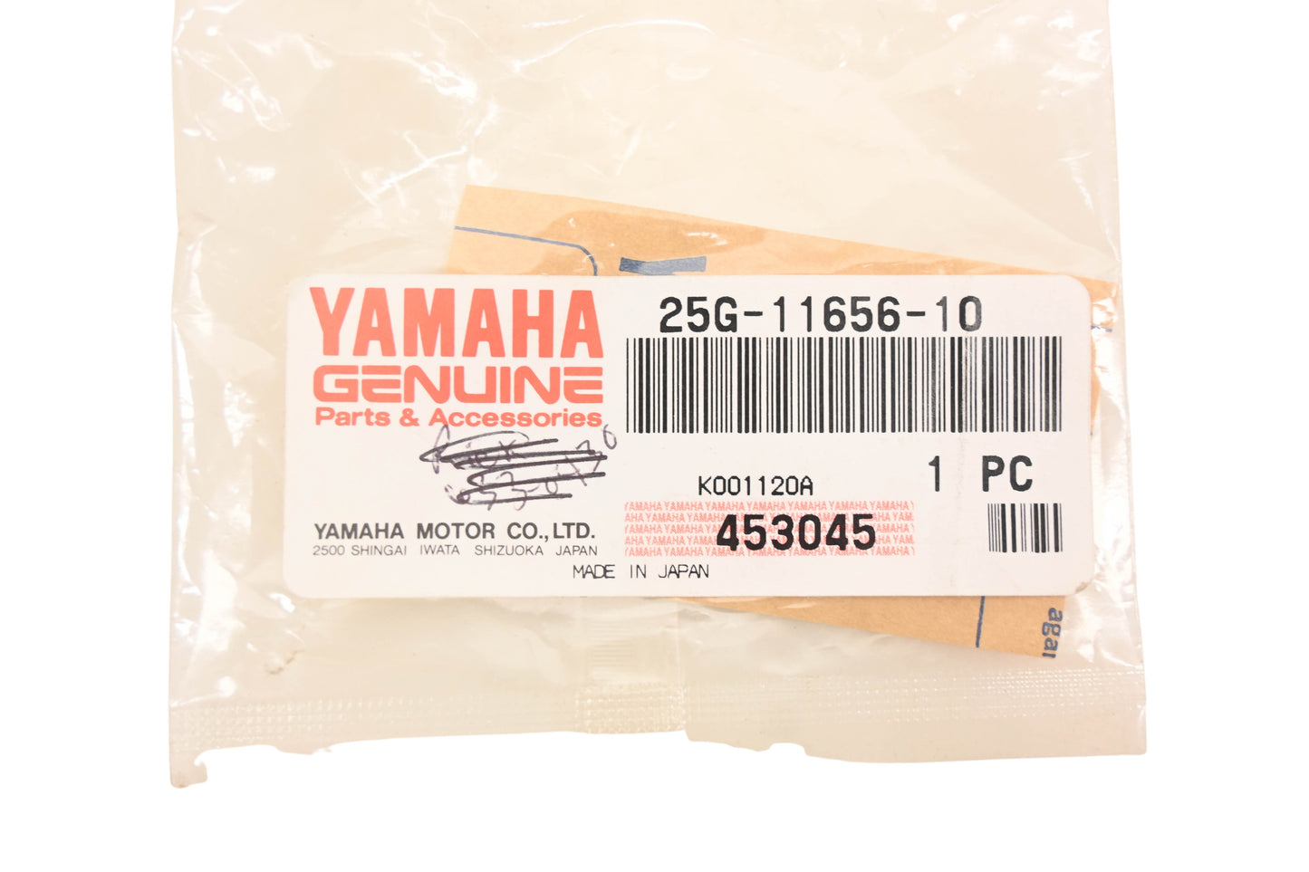 New OEM Yamaha 25G-11656-10-00 Plane Bearings Qty 2 NOS