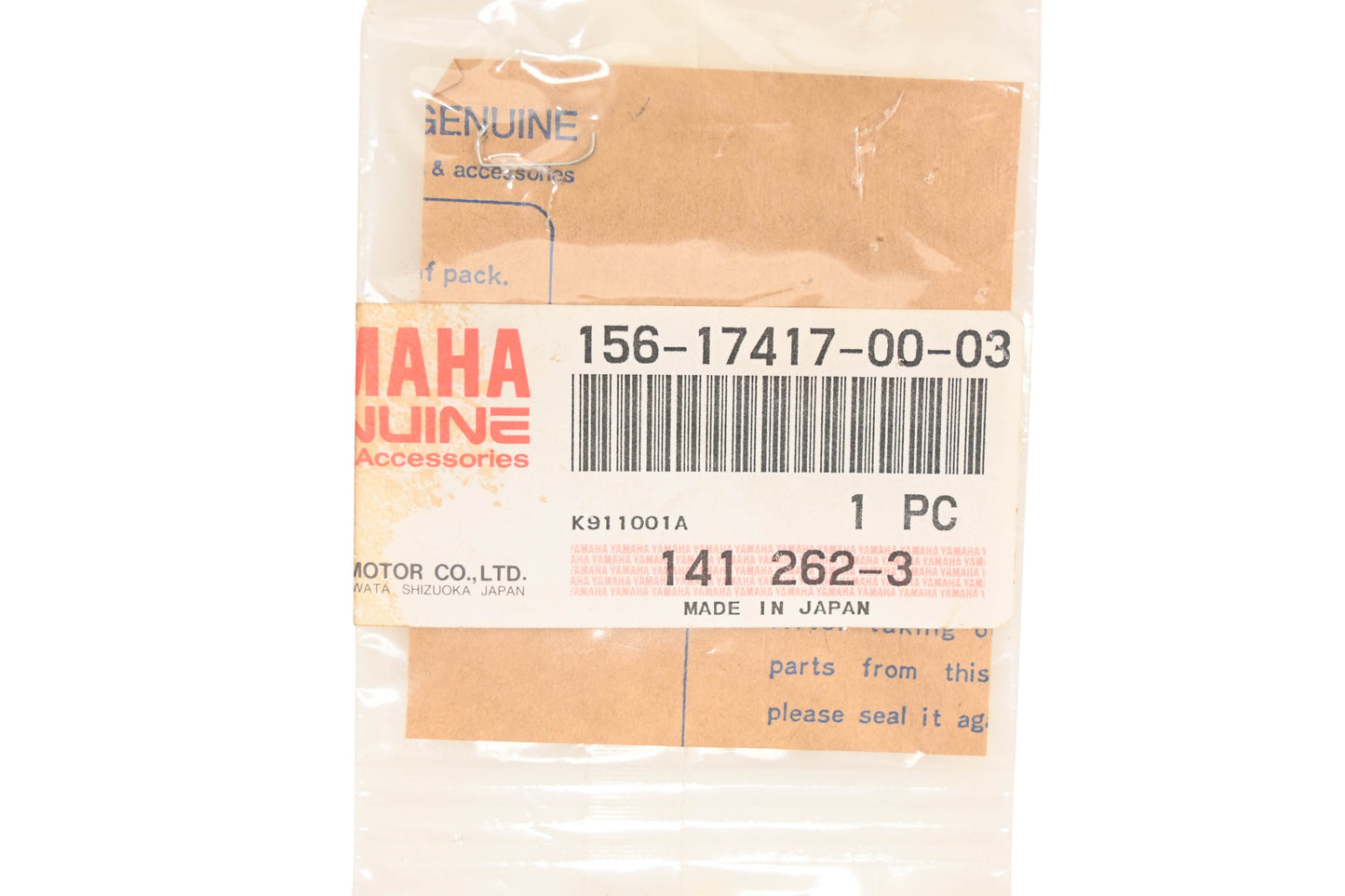 New OEM Yamaha 156-17417-00-03 Shim NOS