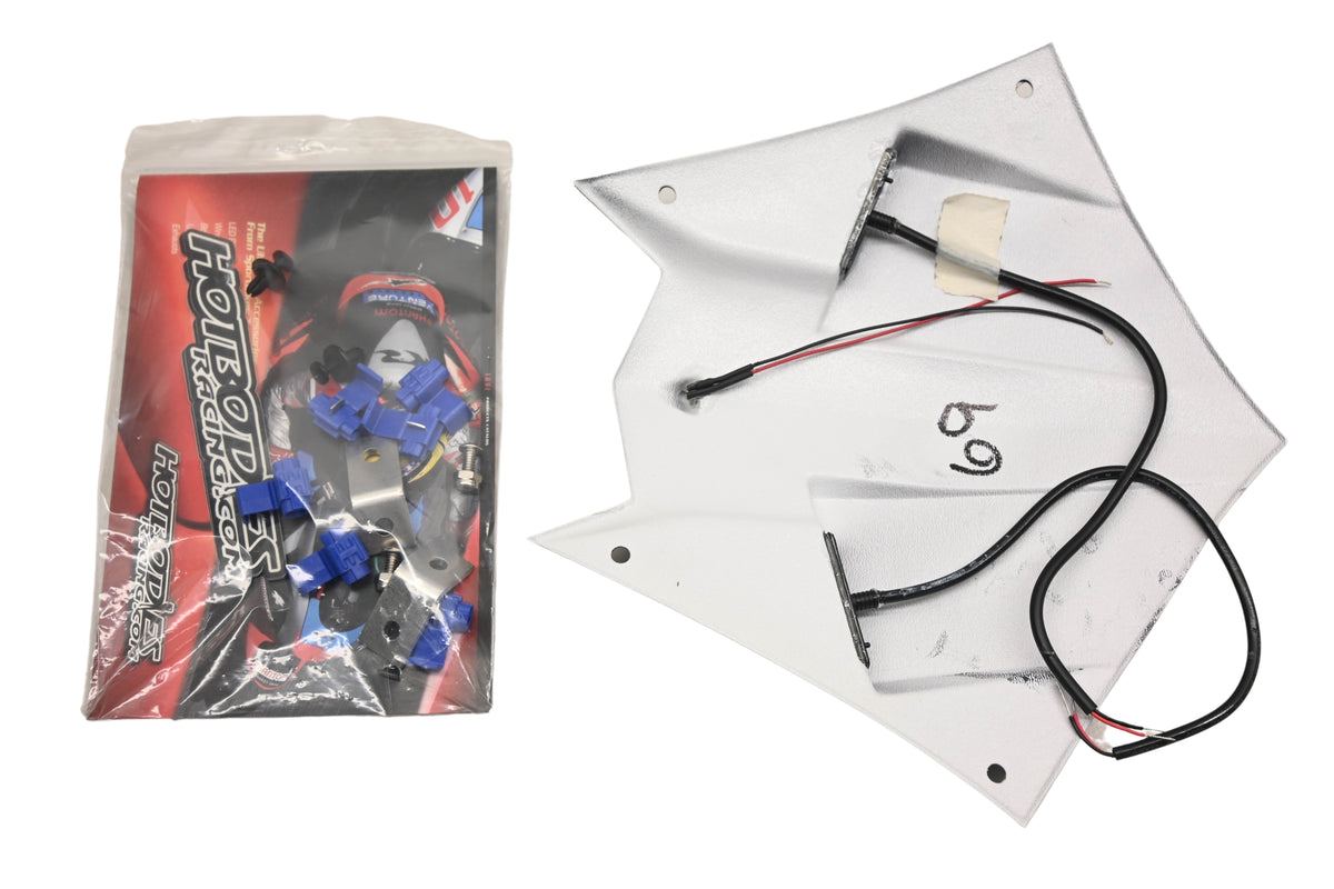 HotBodies Racing Y06R6-SB-GRY, 20-9183, 209183 YZF-R6 2006 ABS Undertail LED Signal Kit NOS