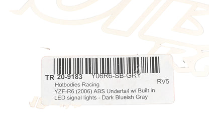 HotBodies Racing Y06R6-SB-GRY, 20-9183, 209183 YZF-R6 2006 ABS Undertail LED Signal Kit NOS