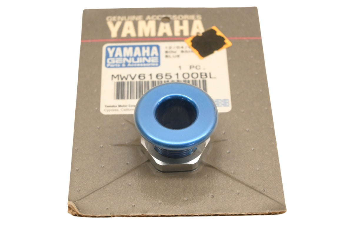 New OEM Yamaha MWV-61651-00-BL, MVW6165100BL Water Vehicle Blue Bow Bushing NOS