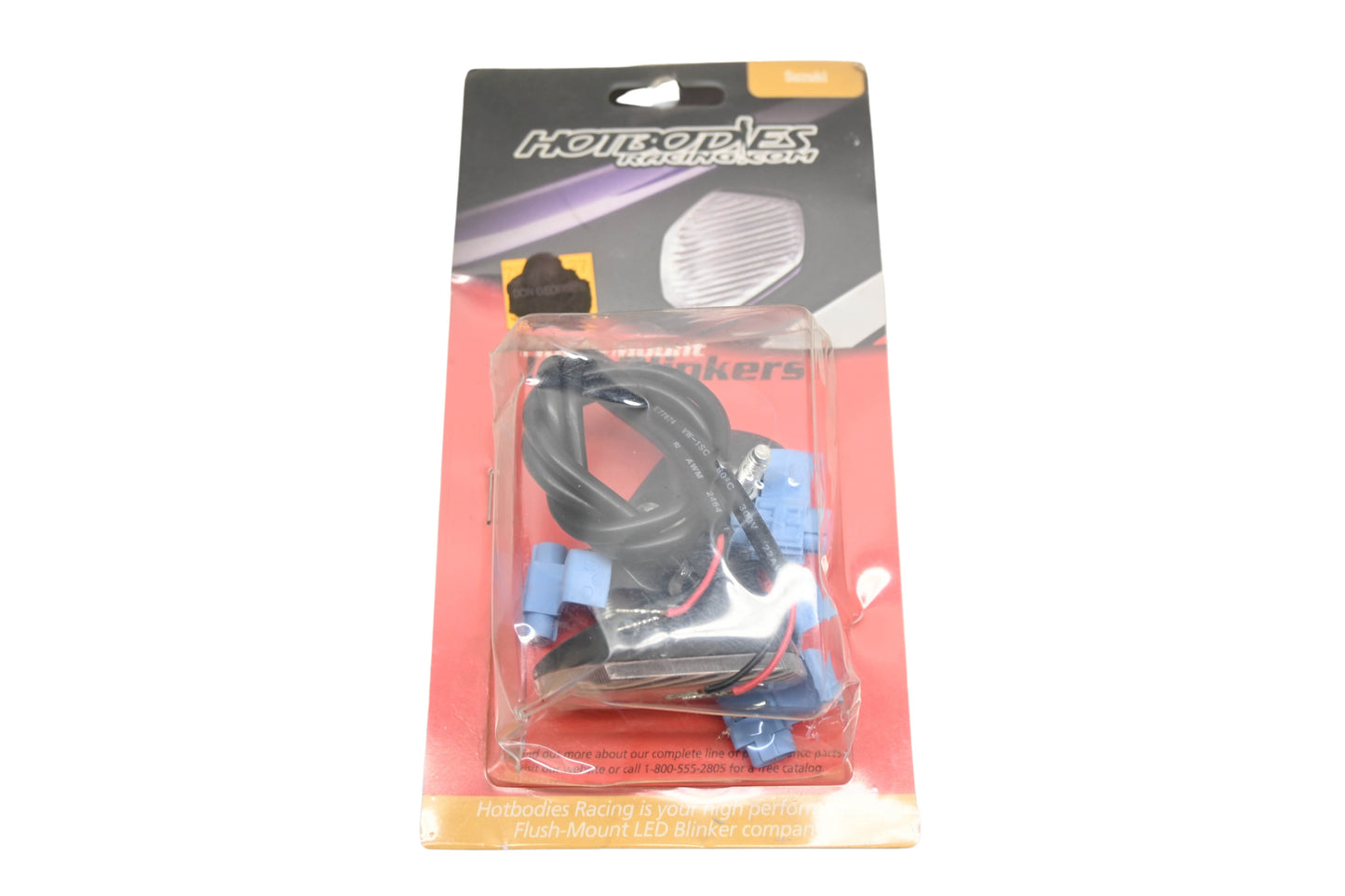 Hot Bodies Racing 2040-0109, S047GS-SIG-CLR Flush Mount LED Blinker Kit NOS
