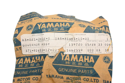 New OEM Yamaha 1A8-81653-10-00 Governor Assembly NOS