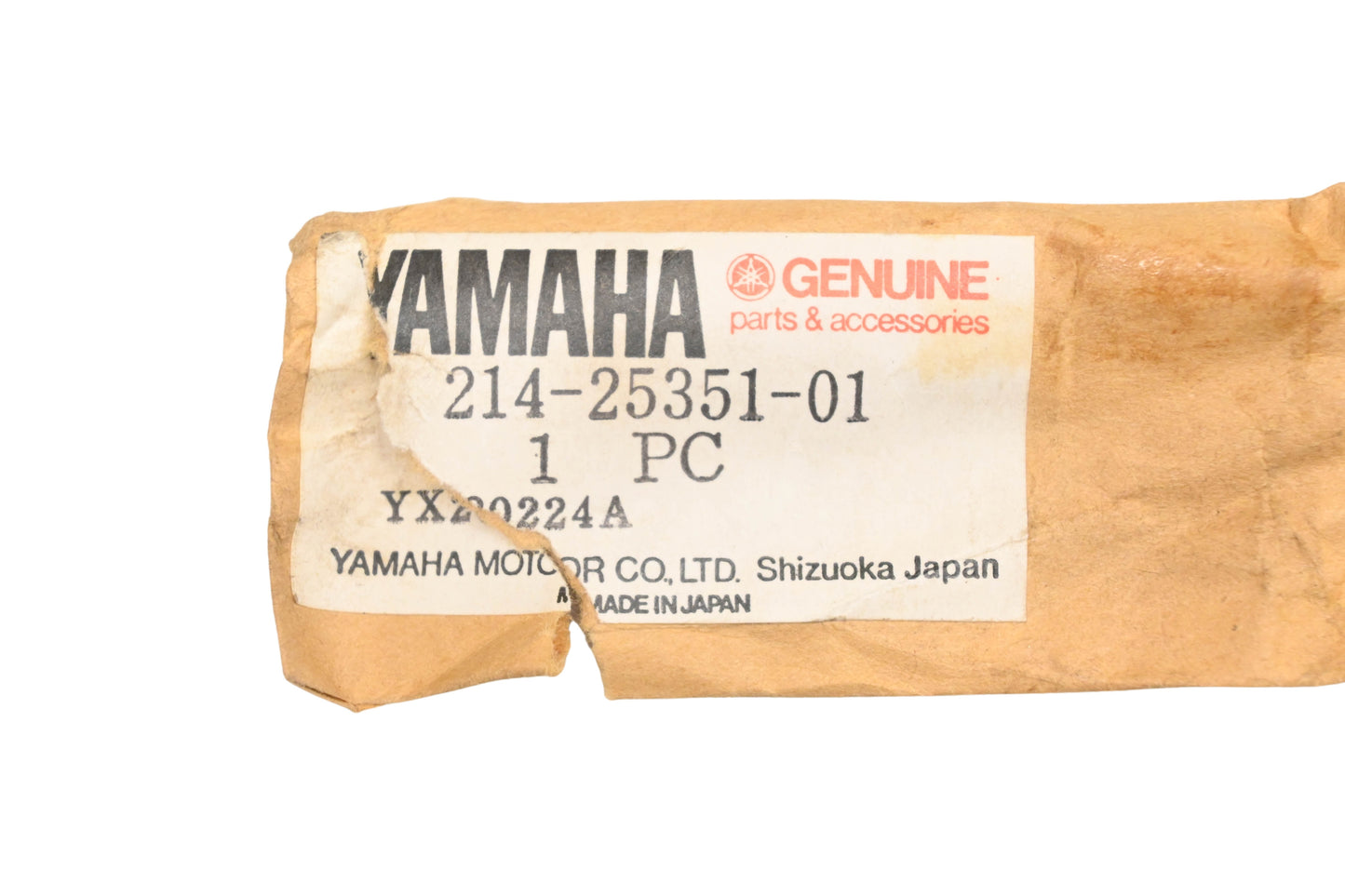 New OEM Yamaha 214-25351-01-00 Rear Brake Cam Shaft NOS