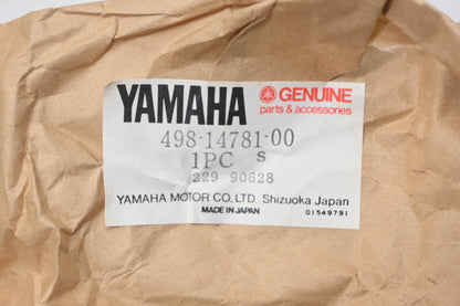New OEM Yamaha 498-14781-00-00 Muffler Stay NOS