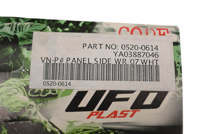 UFO Plast 0520-0614, YA03887046 White Side Panel Kit NOS