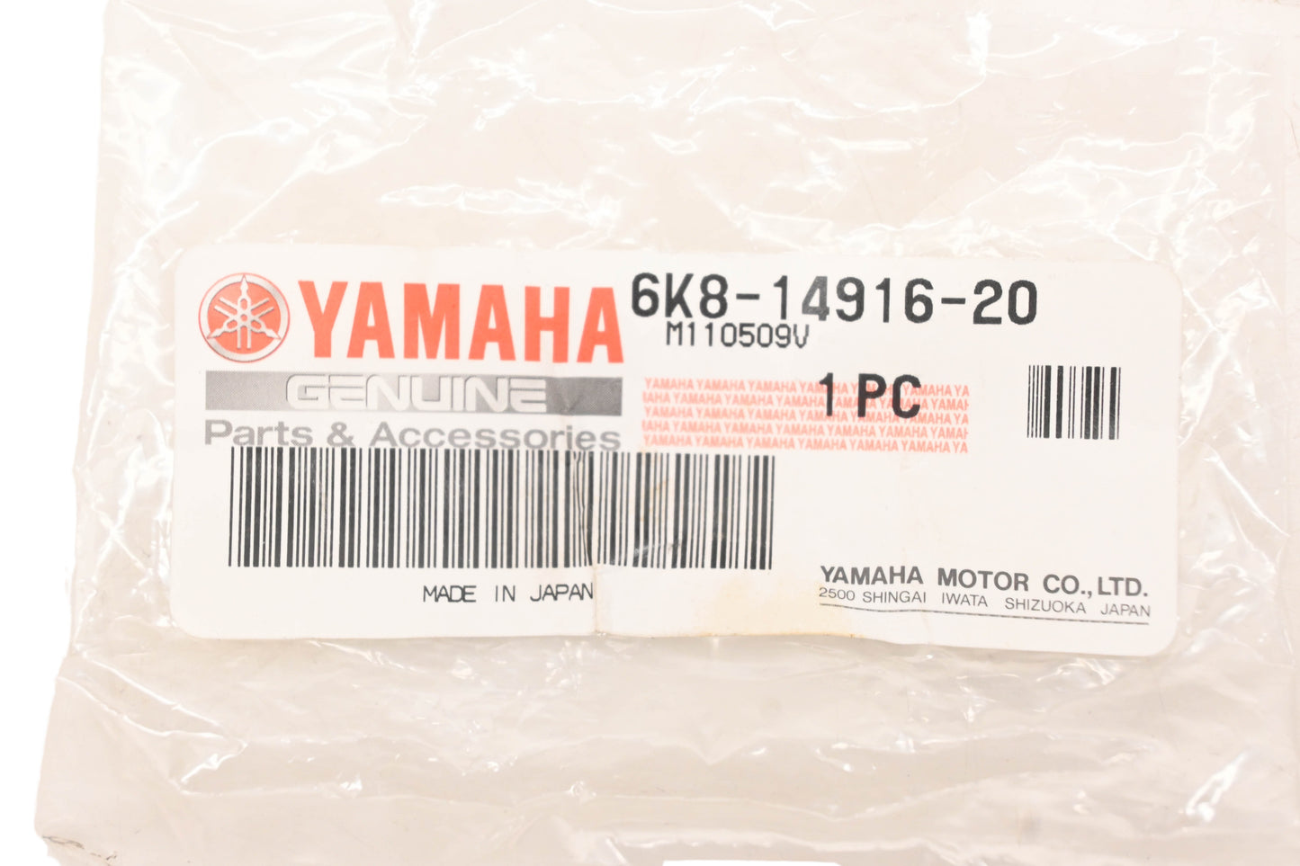New OEM Yamaha 6K8-14916-20-00 Carburetor Needle Valve NOS
