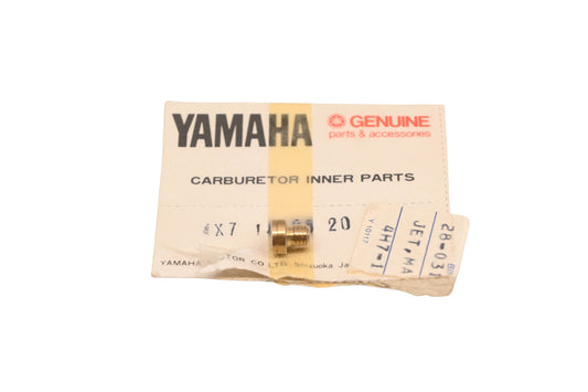 New OEM Yamaha 4X7-14925-20-00 Main Jet #120 NOS