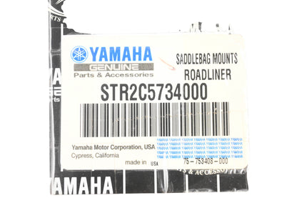 New OEM Yamaha STR-2C573-40-00, STR2C5734000 Saddlebag Mount Kit NOS