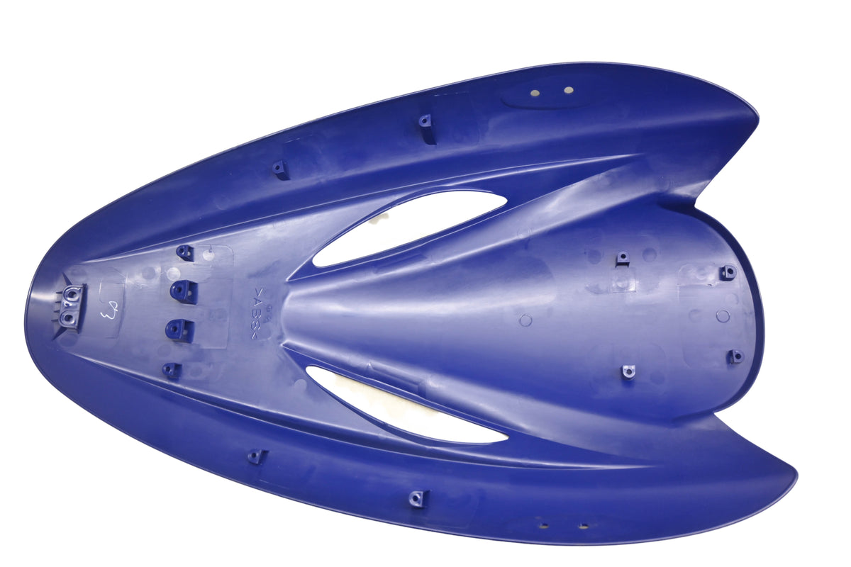 New OEM Yamaha F0V-U517B-19-P0, F0VU517B19P0 Waverunner Blue Front Engine Hatch NOS