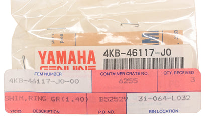 New OEM Yamaha 4KB-46117-J0-00 Ring Gear Shim (1.40) NOS