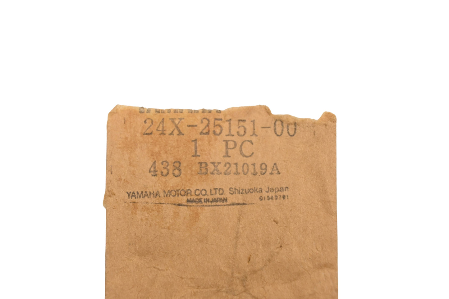 New OEM Yamaha 24X-25151-00-00 Brake Camshaft NOS
