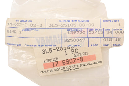 New OEM Yamaha 3L5-25185-00-00 Seal Ring NOS