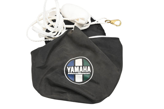 New OEM Yamaha XH009-21 Black Waverunner Soft Body Anchor Bag NOS