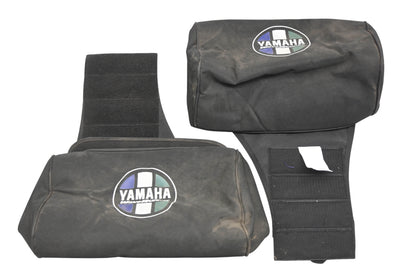 New OEM Yamaha XH009-23 Black Waverunner Cooler Saddlebag Kit NOS