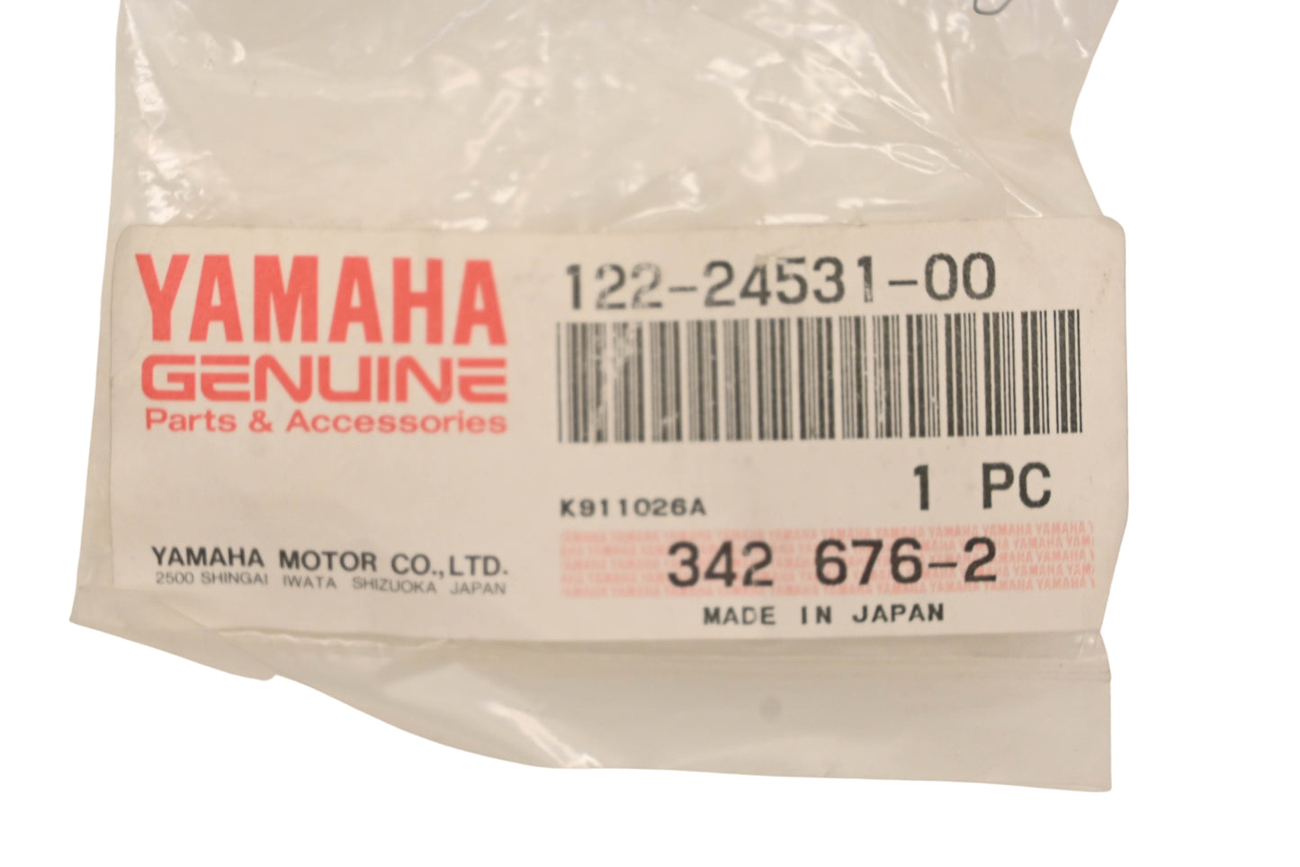 New OEM Yamaha 122-24531-00-00 Special Nut NOS