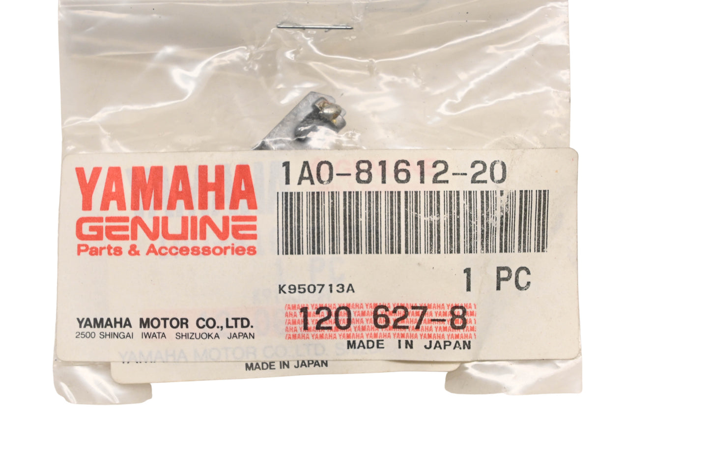 New OEM Yamaha 1A0-81612-20-00 Generator Brush Assembly NOS