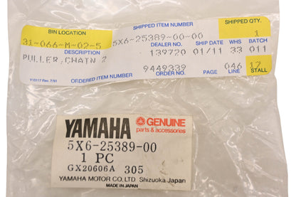 New OEM Yamaha 5X6-25389-00-00 Axle Chain Puller NOS
