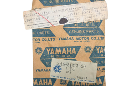 New OEM Yamaha 2A6-81313-20-00 Lighting Coil NOS