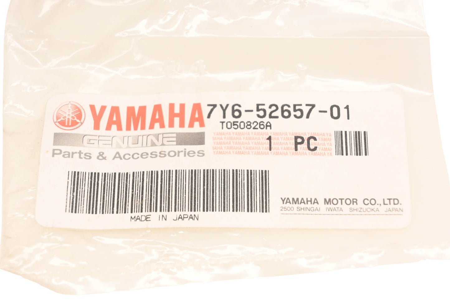 New OEM Yamaha 7Y6-52657-01-00, 7Y6-52657-01 Ratchet Bolt NOS