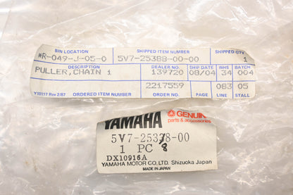 New OEM Yamaha 5V7-25338-00-00 Chain Puller NOS