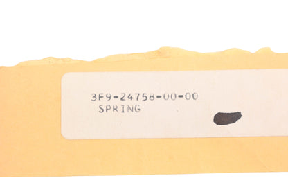 New OEM Yamaha 3F9-24758-00-00 Seat Lever Spring NOS