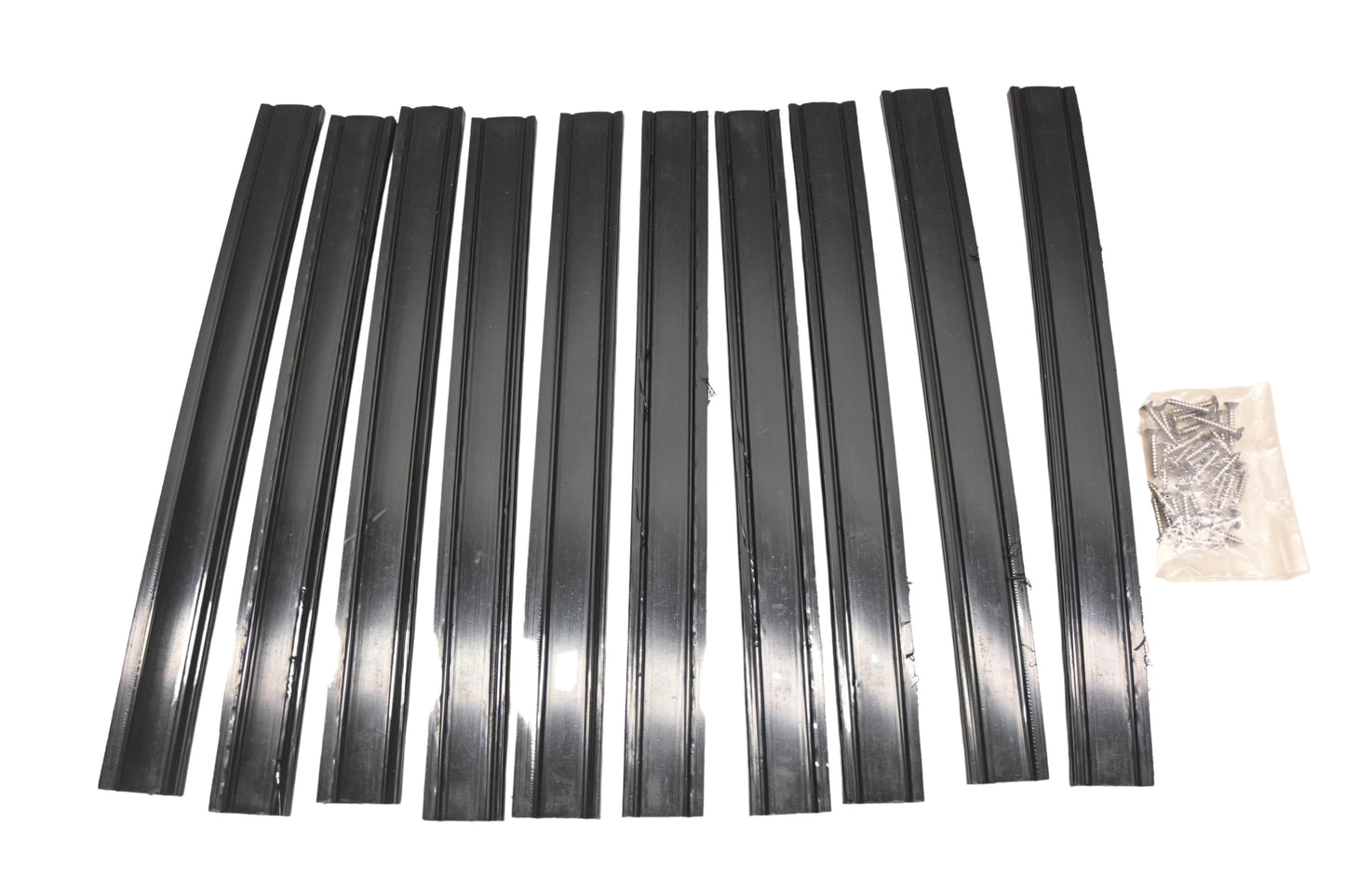 PowerMadd 23030 Black Marine Slider 1.5x15 Glide Bar Kit NOS