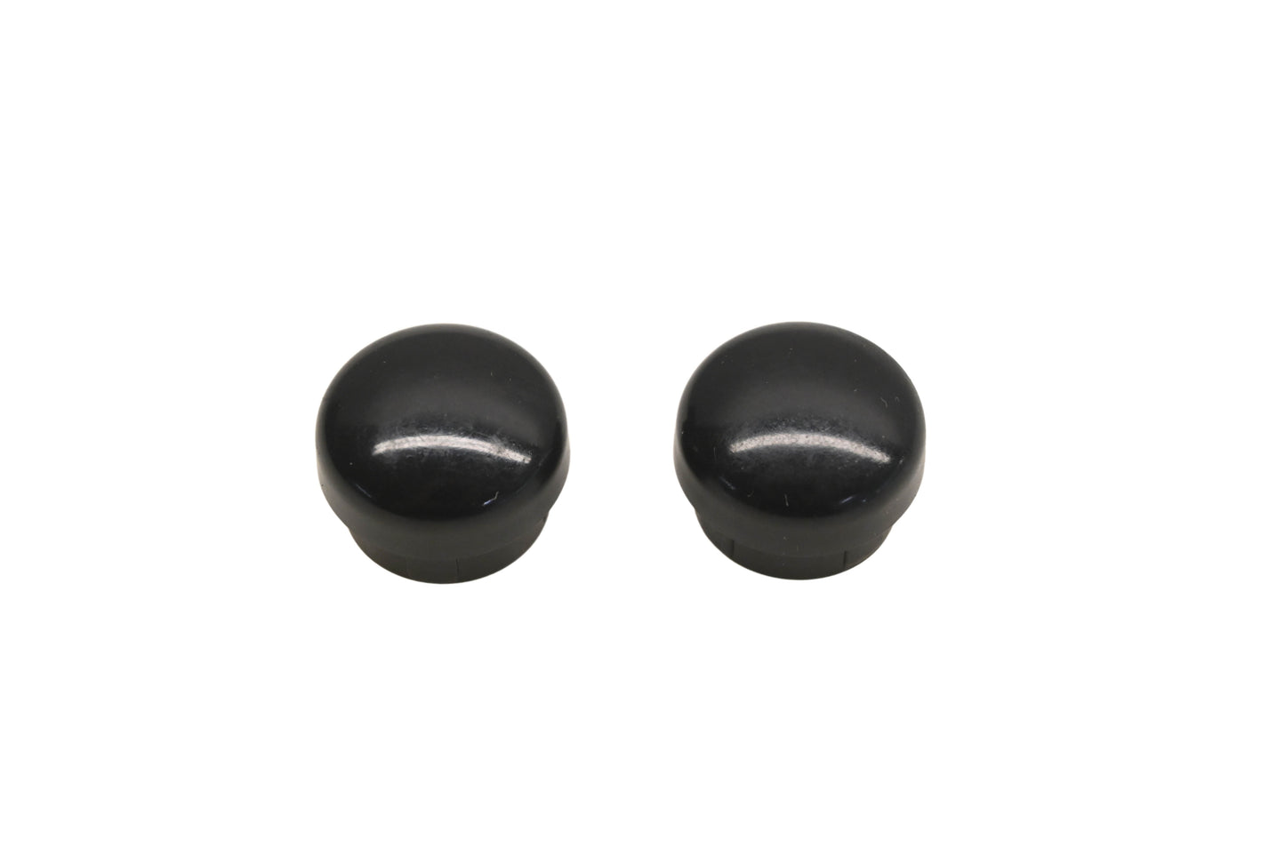 New OEM Yamaha 36Y-26133-00-00 Black Mirror Caps Qty 2 NOS