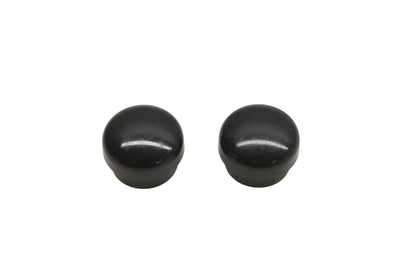 New OEM Yamaha 36Y-26133-00-00 Black Mirror Caps Qty 2 NOS