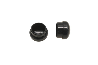 New OEM Yamaha 36Y-26133-00-00 Black Mirror Caps Qty 2 NOS
