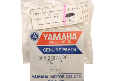New OEM Yamaha 306-25875-00-00 Brake Hose Holder NOS