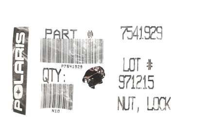 New OEM Polaris 7541929 Lock Nuts Qty 2 NOS