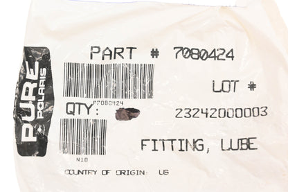 New OEM Polaris 7080424 Grease Lube Fittings Qty 2 NOS
