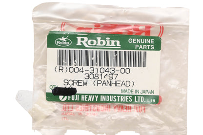 Robin 004-31043-00, 3081497 Panhead Screws Qty 5 NOS