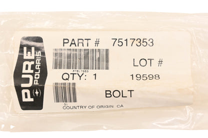 New OEM Polaris 7517353 Suspension Rail Bolt NOS