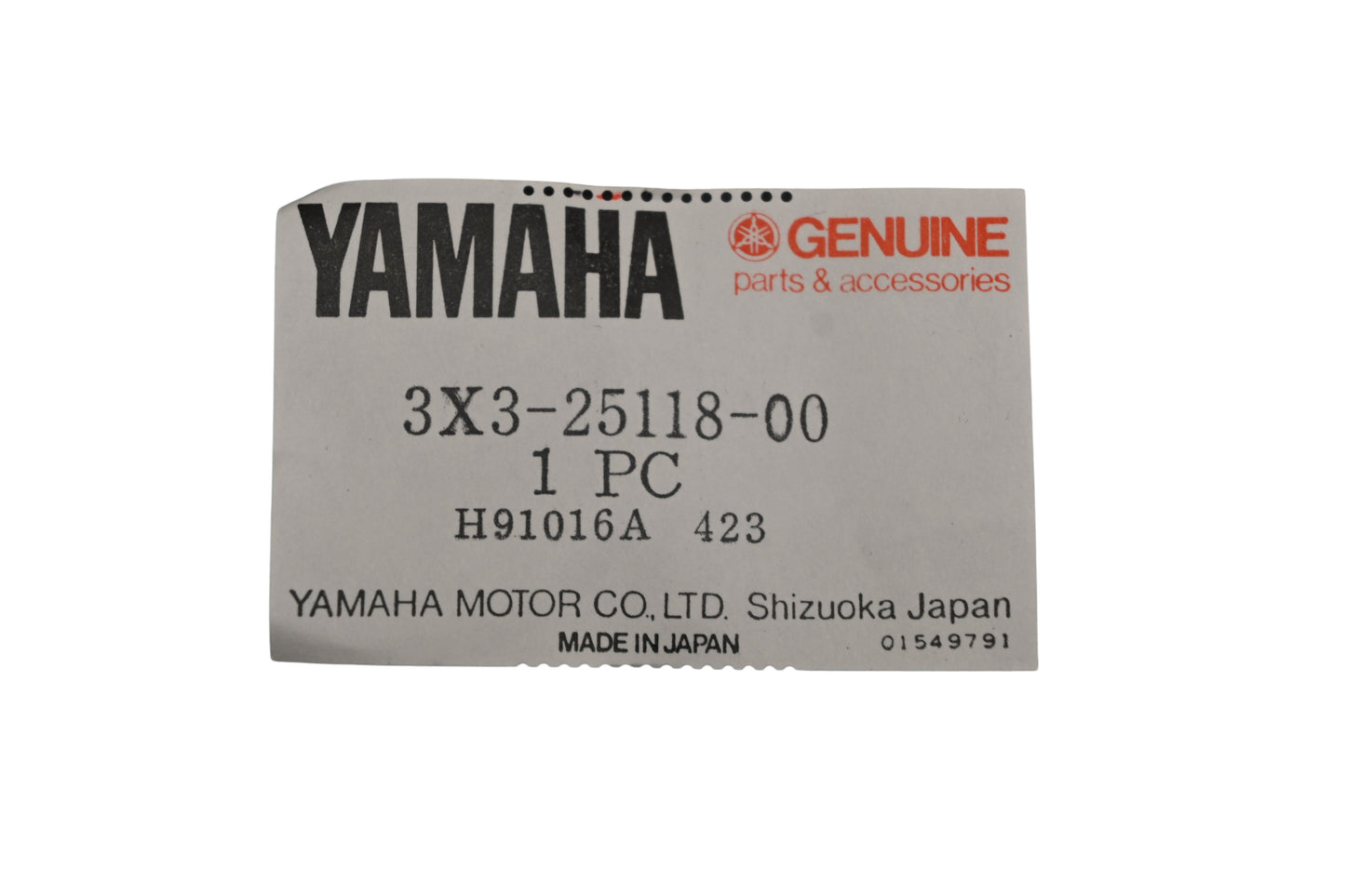 New OEM Yamaha 3X3-25118-00-00 Hub Dust Cover NOS