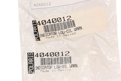 New OEM Polaris 4040012 Low Oil Warning Indicator NOS