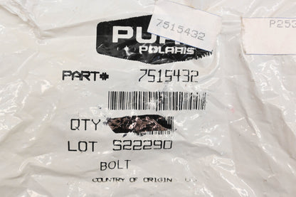 New OEM Polaris 7515432 Bolts Qty 2 NOS
