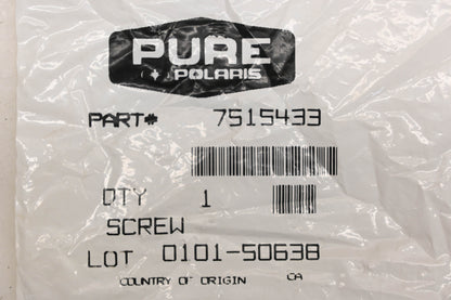 New OEM Polaris 7515433 Screws Qty 3 NOS