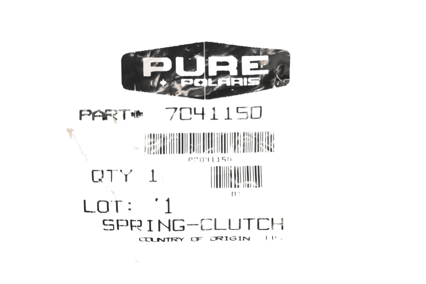 New OEM Polaris 7041150 Red White Clutch Spring NOS