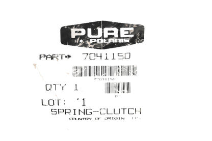 New OEM Polaris 7041150 Red White Clutch Spring NOS