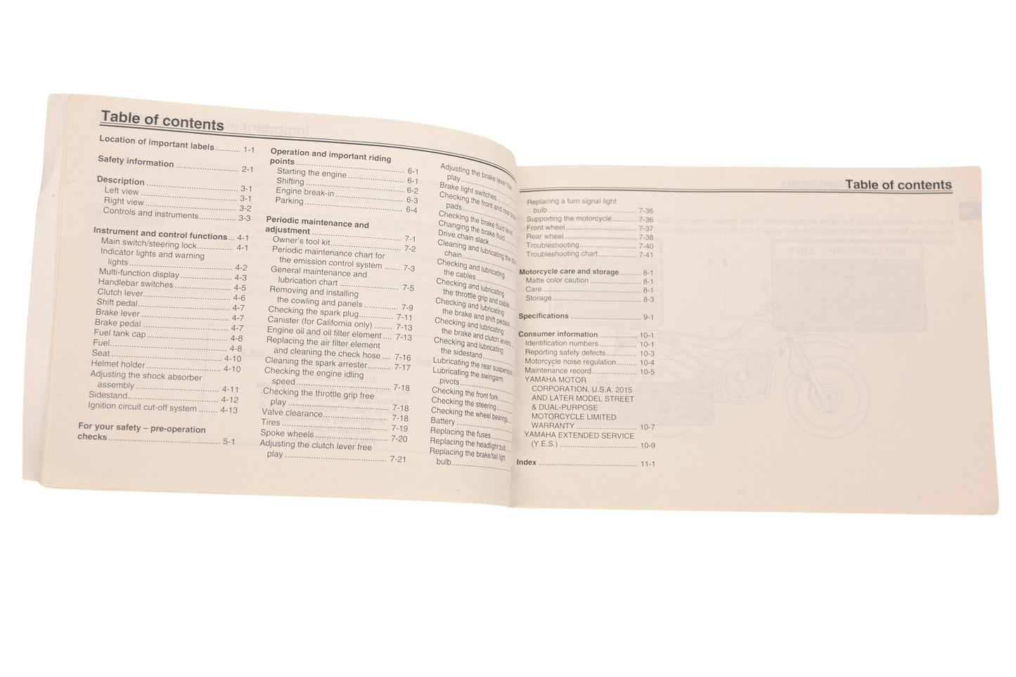OEM Yamaha LIT-11626-30-04, 1YB-28199-14 XT250H/HC Owners Manual