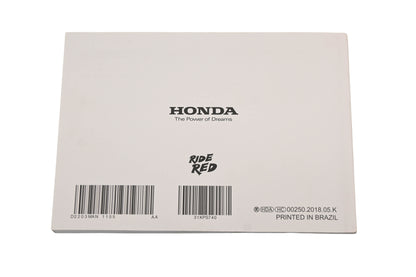 New OEM Honda 31KPS740 2019 CRF230F Owner's Manual NOS