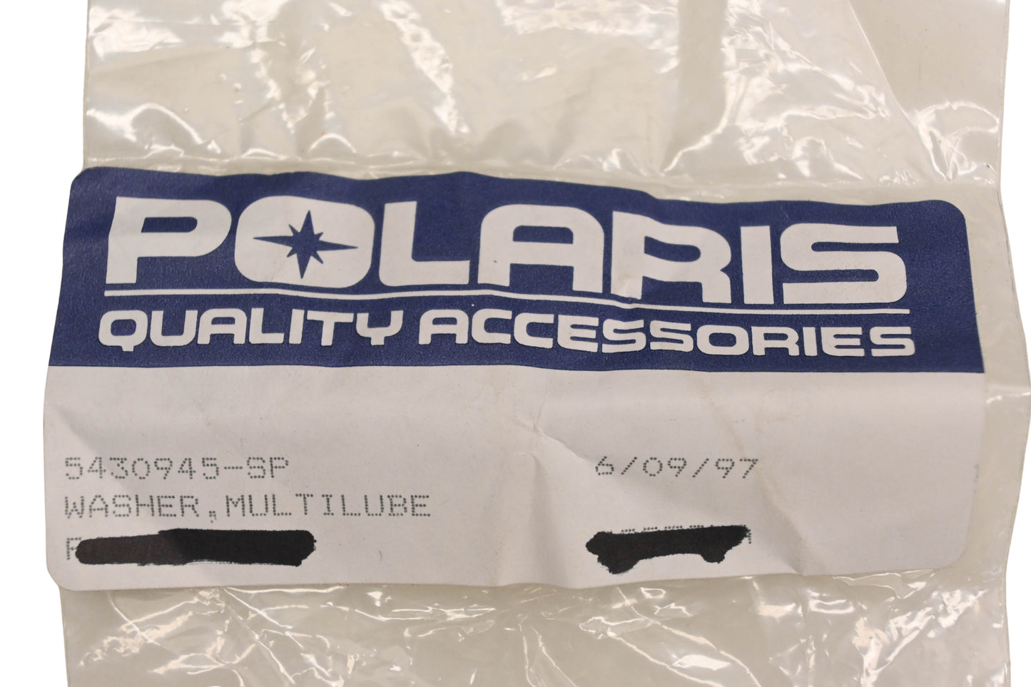 New OEM Polaris 5430945 Multilube Washers Qty 2 NOS