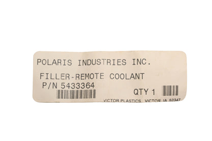 New OEM Polaris 5433364 Coolant Filler Pipe NOS