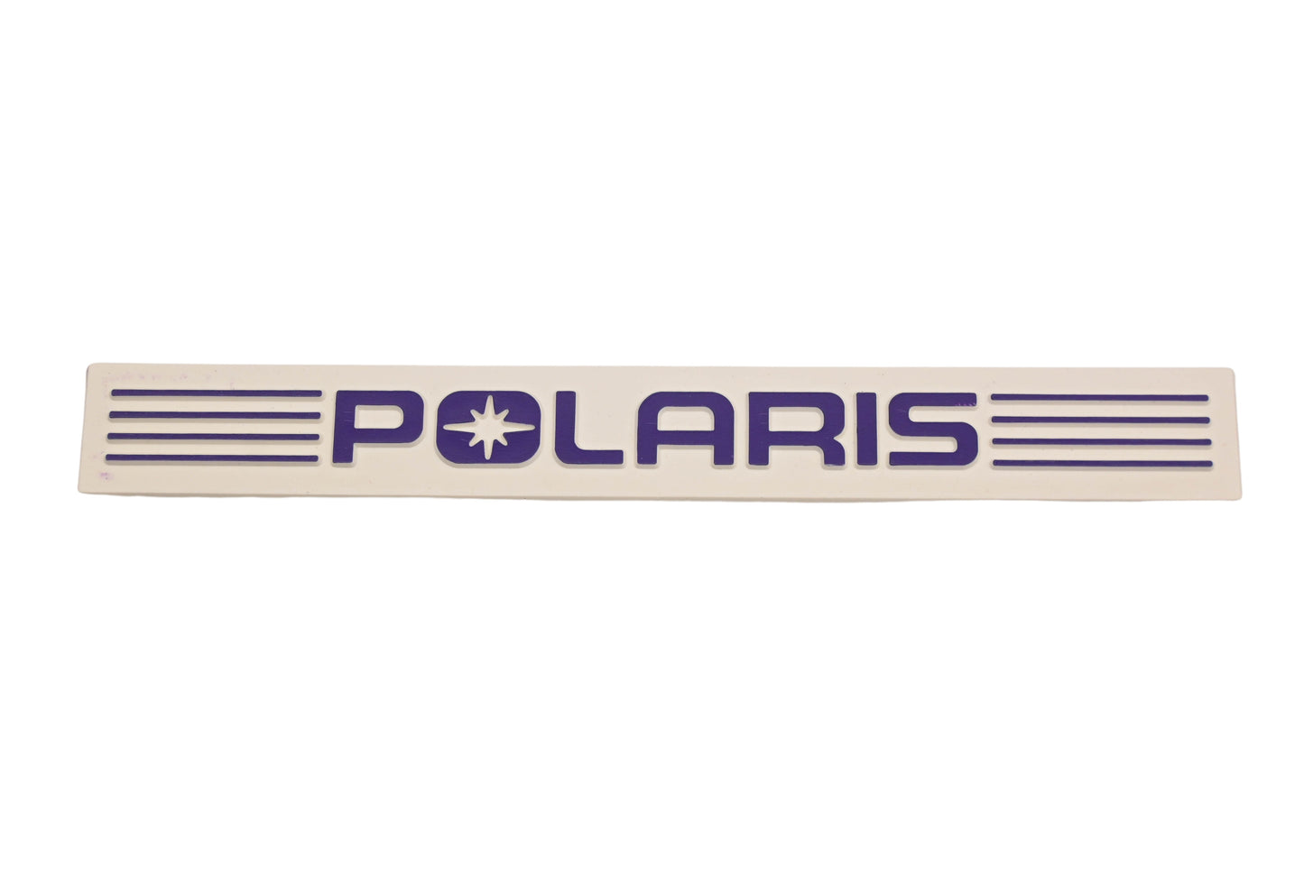 New OEM Polaris 5431876-205 White/Dark Purple Emblem NOS