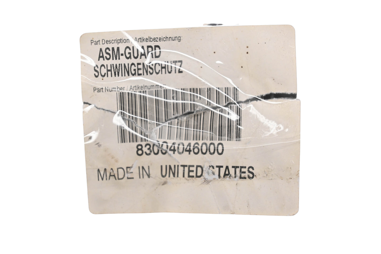 New OEM KTM 83004046000 Swing Arm Guard Plate NOS