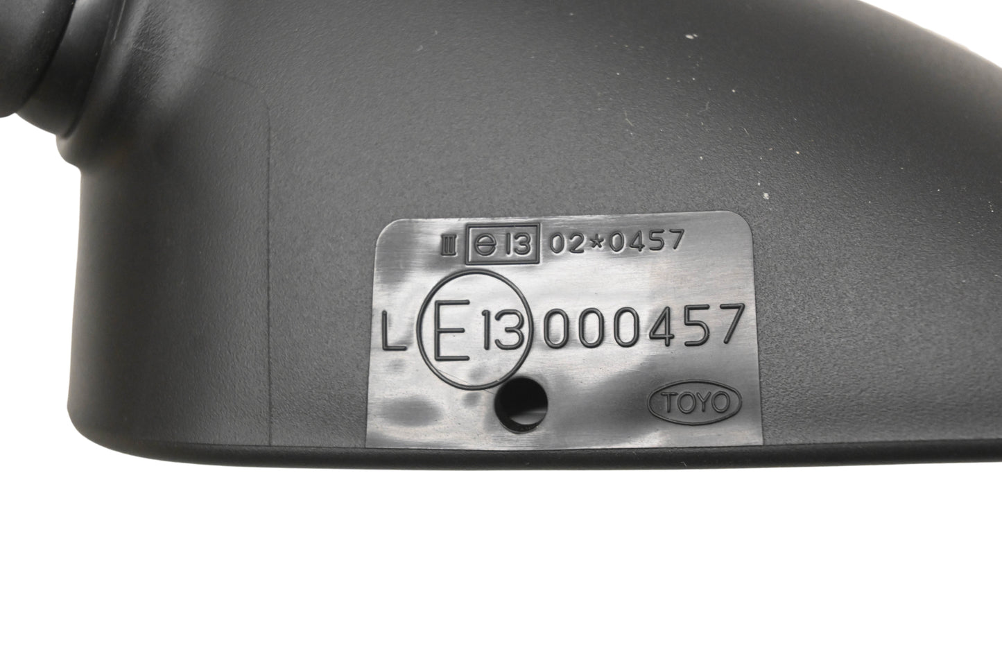 Toyo 02-0457, 000457, 1247-061LH Black Left Side Mirror NOS